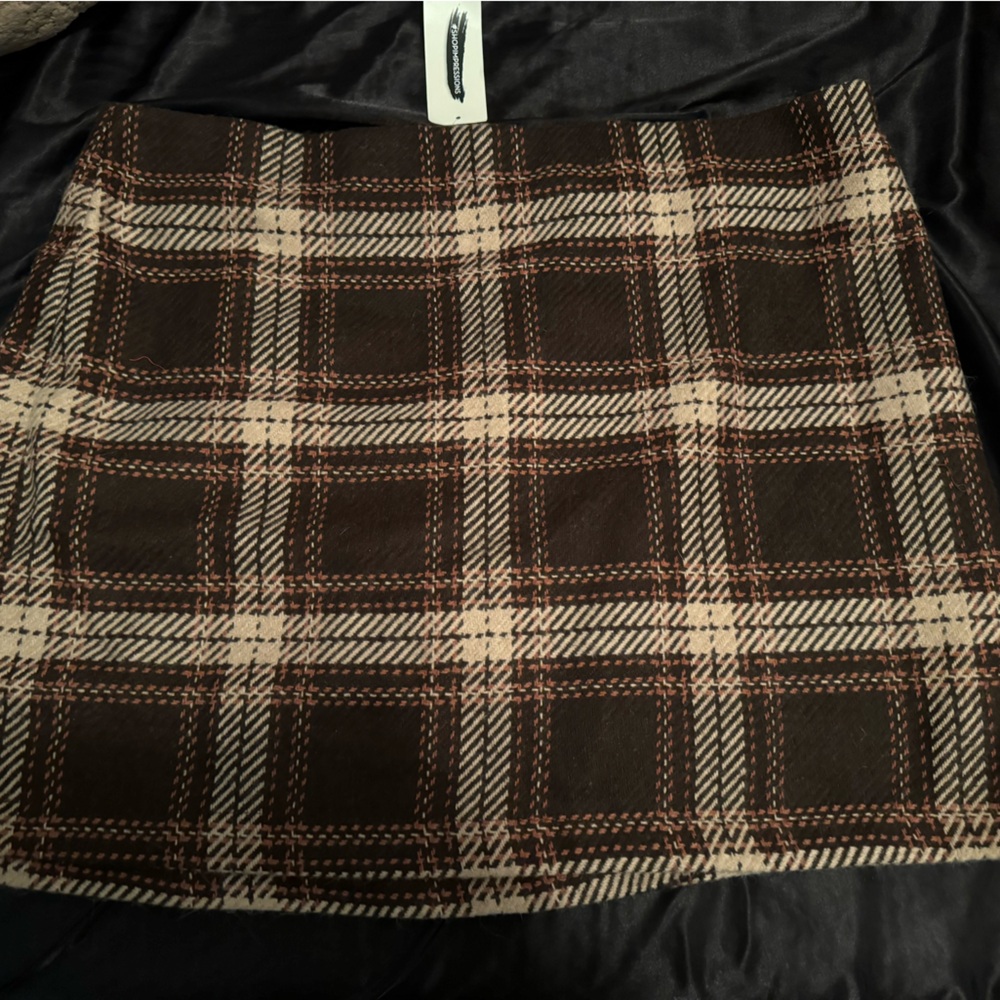 Shop Impressions plaid skirt